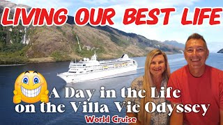 A Day in the Life aboard the Villa Vie Odyssey in Patagonia | World Cruise | Ep 79