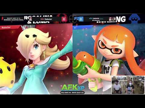 Nabster (Rosalina & Luma) vs nazura (Inkling) - Guild Smash #44 Winners Round 4
