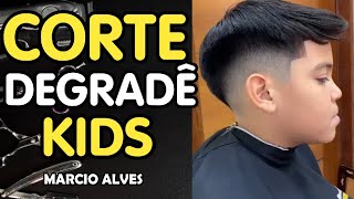 CORTE DEGRADE EM CABELO DE CRIANA - PASSO A PASSO