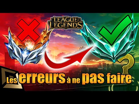 Les ERREURS à ne pas faire pour progresser - ADC League of Legends