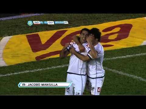 Gol de Mansilla. Independiente 0 - Quilmes 1. Torneo Inicial. Sexta Fecha. Fútbol Para Todos