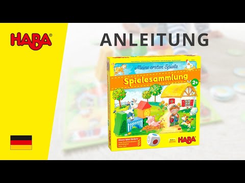 HABA Meine ersten Spiele - Spielesammlung (Anleitung)