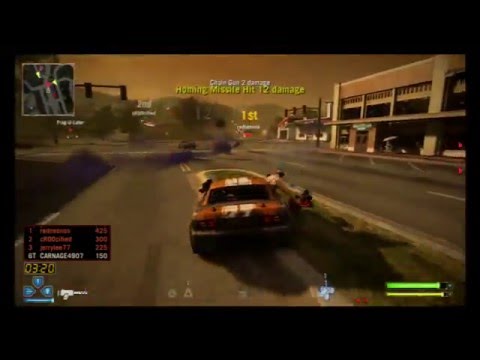 Twisted metal Ps3: Gameplay