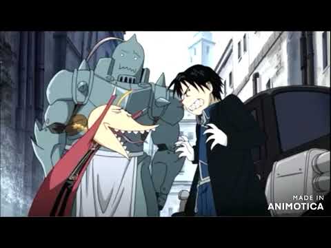 Edward Elric Makes Fun of Roy Mustang Edited