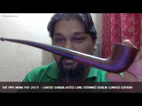 YABO - Mike Couch Pipes - The Pipe Monk POY 2015 Sandblasted Limited Edition