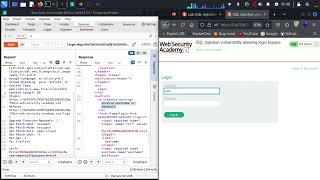 Download the video "SQL Injection Vulnerability Allowing Login Bypass | Web Security Academy | Portswigger Labs"