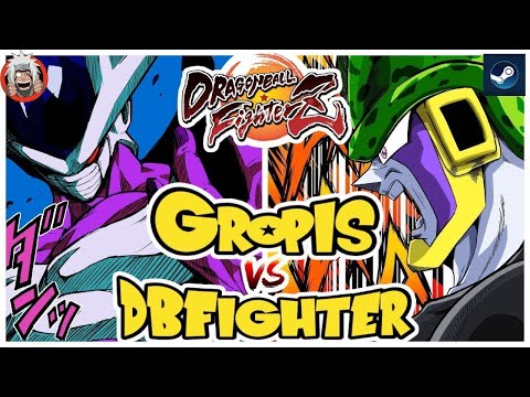 DBFZ Gropis vs DBFighter (Baby2, Cell, Frieza) vs (Baby2, Cooler, Trunks)
