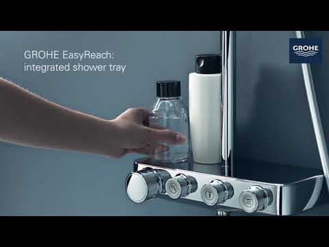 Душевая стойка Grohe Euphoria SmartControl 310 DUO Cube 26508000 с термостатом 