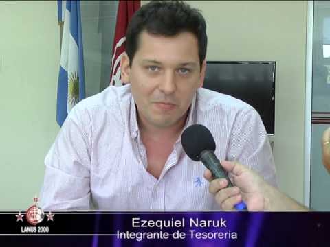 Ezequiel Naruk en lanús 2000
