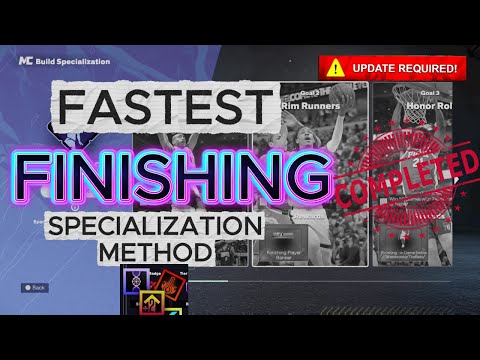2K26 FINISHING SPECIALIZATION Secret. FASTEST Way After Patch 2.1 (No Cutscenes, No Defense!)