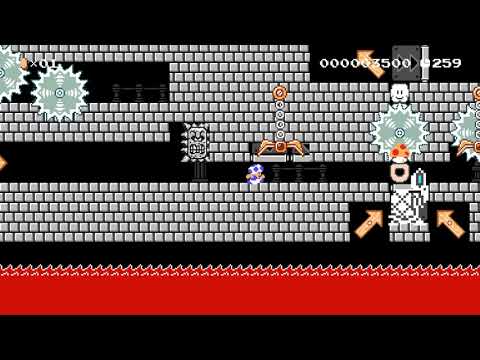 矢印を信じろ! by Bad Apple! 🍄 Super Mario Maker 2 ✹Switch✹ #avf