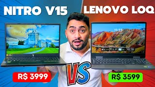 LENOVO LOQ vs ACER NITRO V15: Qual MELHOR PARA VOCÊ COMPRAR?