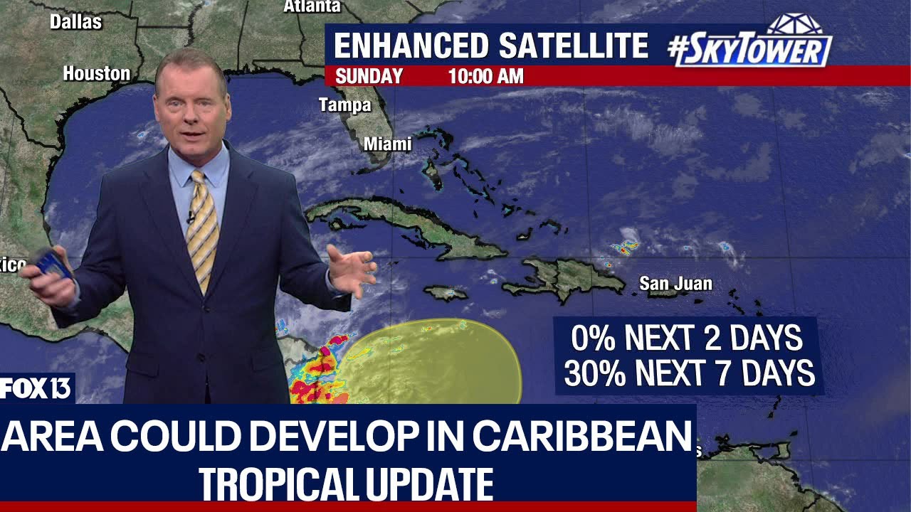 Area could develop in Caribbean Sea