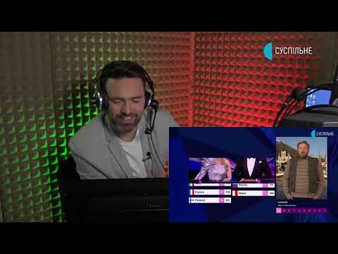 Eurovision 2021: UA Commentator Reacts to "12 POINTS GO TO JAJA DING DONG!!!" During The Jury Votes