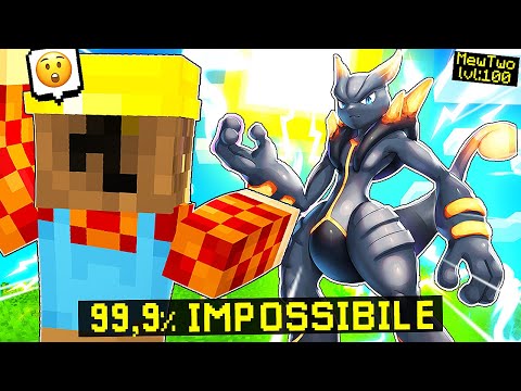 QUESTA VERSIONE DI MEWTWO è IMPOSSIBILE DA TROVARE SU MINECRAFT!