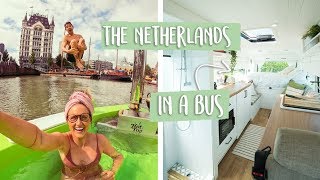 Van Life Amsterdam AND Rotterdam - Road Trip Netherlands