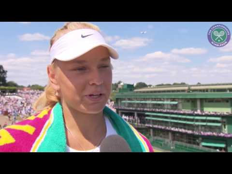 Olesya Pervushina clinches girls' singles quarter-final place