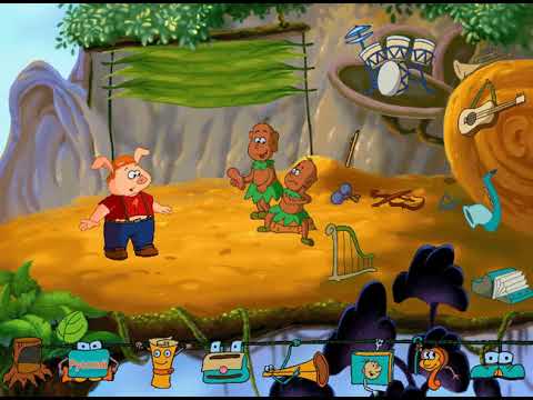 Приключения пятачка. Экзамен по анатомии. Игра#1.