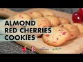 ALMOND RED CHERRIES COOKIES