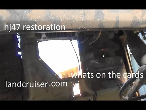 Land cruiser restoration/service hj47 build part 1