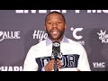 Floyd Mayweather JABS at reporters & goes on RANT at Jermell Charlo press conference!