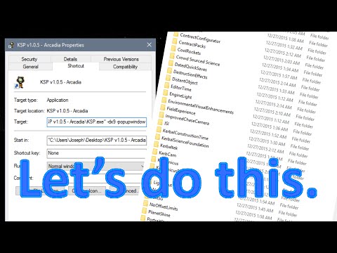 Pushing the limit - KSP 64-bit Windows - KSPRC & 50+ mods with -dx9/-popupwindow