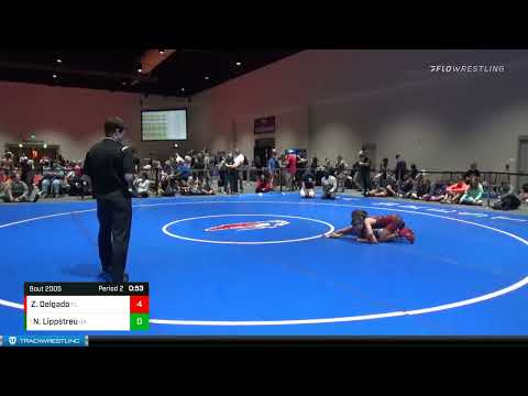 85-102 Lbs Round 1 - Natalie Lippstreu, GA Vs Zoe Delgado, FL Fbe3