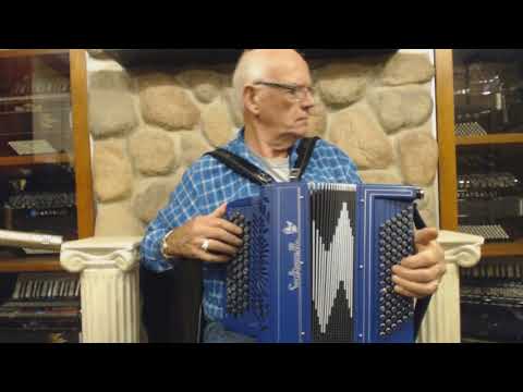 SALTBOU84CBA - NEW Blue Agapanthe Saltarelle Bourroche Chromatic Button Accordion C LMM 60 84 $5499