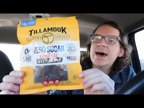Tillamook original Beef Jerky zero sugar made with...