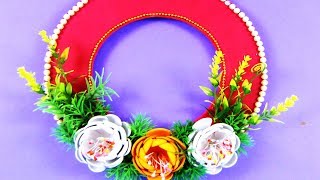 Very Beautiful christmas decoration wreath diy idea from Cardboard