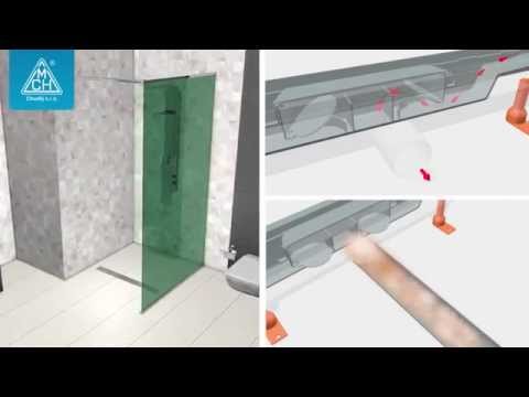 Монтаж душового каналу MCH