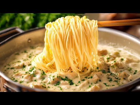 Incredibly delicious spaghetti in 15 minutes! The most delicious dinner you have ever had!