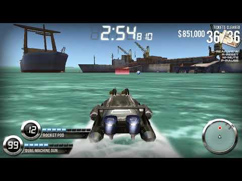 Burnin' Rubber 4 | Time Trial By Boat - The Docks