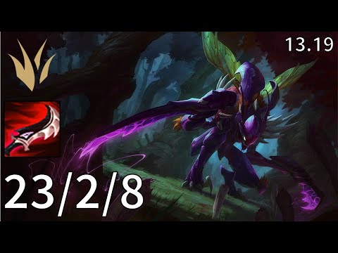 Kha'Zix Jungle vs Diana - EUW Grandmaster | Patch 13.19