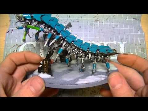 Necron Tomb Stalker completed