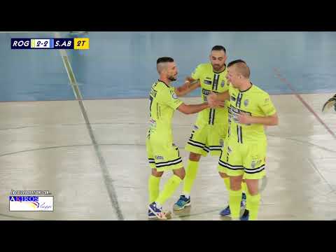 highlights Calcio A5 Serie A2 - Andata  Finale Play off: Real Rogit - Sandro Abate