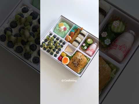 Pack a Bento for My Daughter  - day 239 🍱 和我一起做便當#lunchbox #cooking  #bento #asmrvideo #food