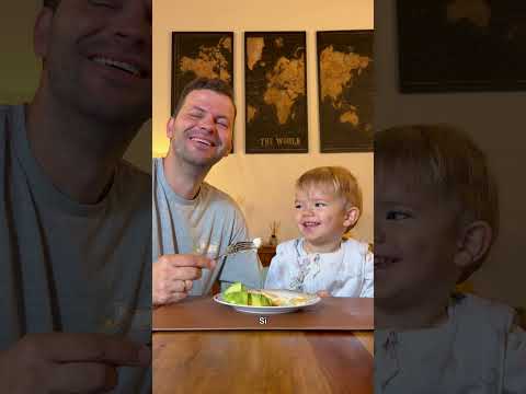Che tipo?😂😂😂 vai tu al nido papà 🤣🤣🤣🤪 #family #video #funny #comedy #top