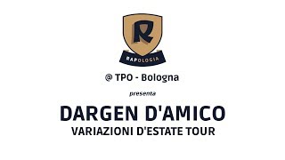 Dargen D&#39;Amico - Malpensandoti + Le Squadre || live @ TPO Bologna