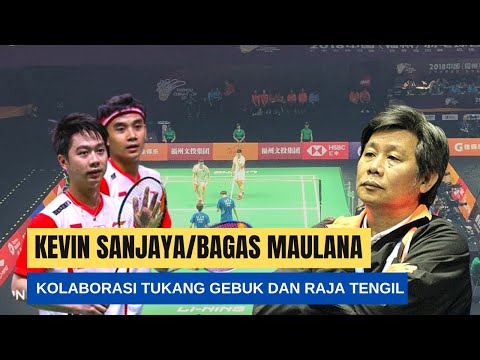 Pasangan Dadakan Kevin Sanjaya/Bagas Maulana Bungkam Ketengilan Ganda Thailand di Thomas Cup 2022