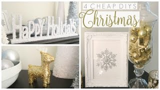 Cheap Christmas Decor DIYS & Ideas