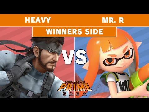2GG: Prime Saga - Heavy (Snake) vs Mr. R (Inkling) Winners Side - Smash Ultimate