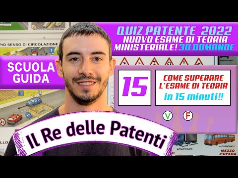 COME FARE UNA SCHEDA ESAME IN 15 MINUTI - IL RE DELLE PATENTI - pt.15