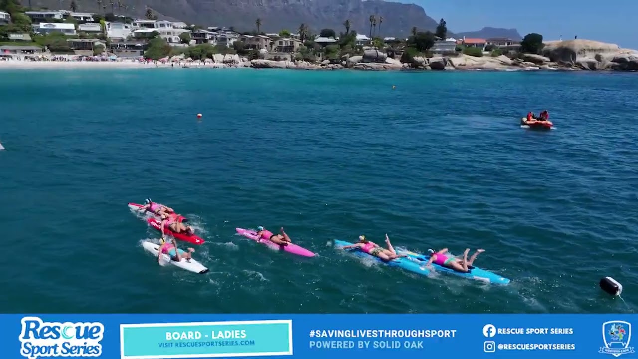 Ladies Board Race | Lifesaving Sport | Clifton | Cape Town | Rescue Sport Series
