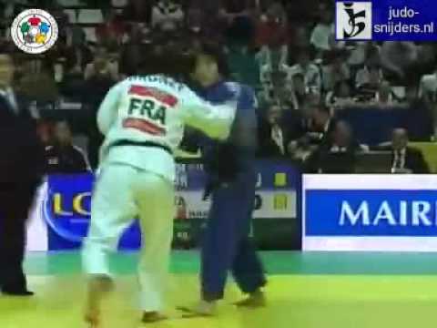 Judo 2009 Paris: Kim (KOR) - Brunet (FRA) [-57kg].
