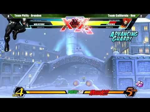 UMVC3 Curleh Mustache Battle Royale 2 @ NEC14 - Team Cali 1 vs Team Philly