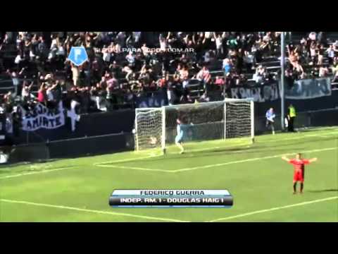 Gol de Federico Guerra a Douglas Haig