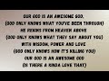 Our God Is An Awesome God God Only Knows Video Karaoke