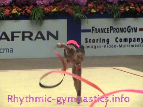 Katsiaryna Halkina Ribbon AA World Cup Corbeil 2013