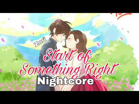 Nightcore - Start Of Something Right  (Red Shoes and the 7 dwarfs) (Lyrics English ver.)